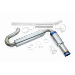 FULL TITANIUM MUFFLER REPAIR PART SILENCER