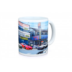 MUG WHITE S13/FC3S/AE86 90'S TUNING SHOP JAPAN