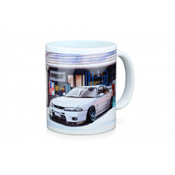 MUG WHITE R33 GT-R CAR LIFE GARAGE