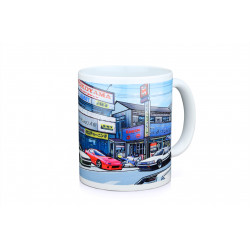 MUG WHITE S13/FC3S/AE86 90'S TUNING SHOP JAPAN